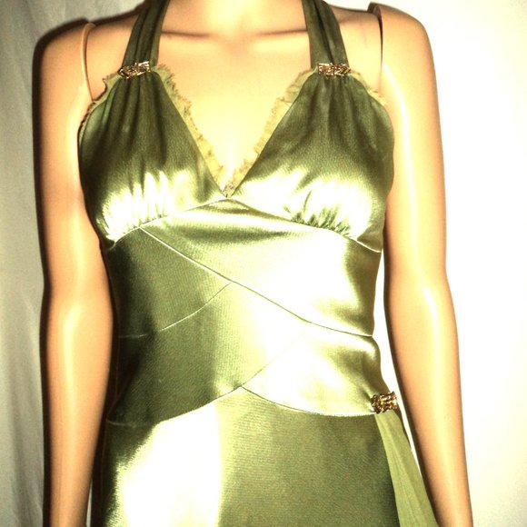 Special Occasion After Five Holiday Dress with Faux Vintage Art Deco Styling - Picture 11 of 14